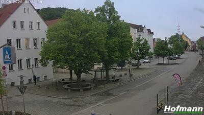 Archived image Webcam Bogen in Lower Bavaria - village square