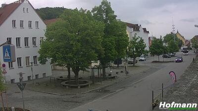 Archived image Webcam Bogen in Lower Bavaria - village square