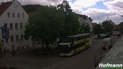 Archived image Webcam Bogen in Lower Bavaria - village square