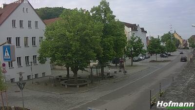 Archived image Webcam Bogen in Lower Bavaria - village square