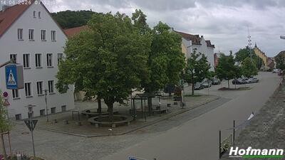 Archived image Webcam Bogen in Lower Bavaria - village square
