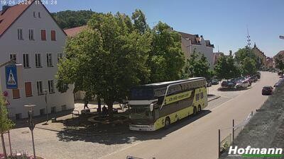 Archiv Foto Webcam Bogen in Niederbayern - Stadtplatz