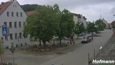 Archived image Webcam Bogen in Lower Bavaria - village square