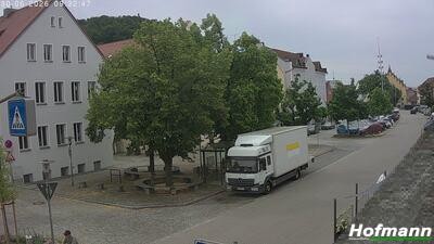 Archived image Webcam Bogen in Lower Bavaria - village square
