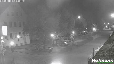 Archived image Webcam Bogen in Lower Bavaria - village square