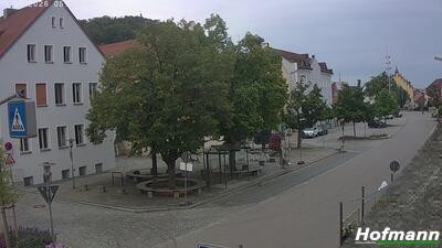 Archived image Webcam Bogen in Lower Bavaria - village square
