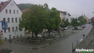 Archived image Webcam Bogen in Lower Bavaria - village square