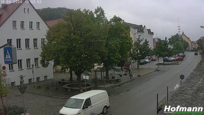 Archived image Webcam Bogen in Lower Bavaria - village square