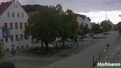 Archived image Webcam Bogen in Lower Bavaria - village square