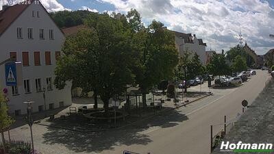 Archived image Webcam Bogen in Lower Bavaria - village square