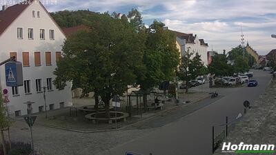 Archived image Webcam Bogen in Lower Bavaria - village square