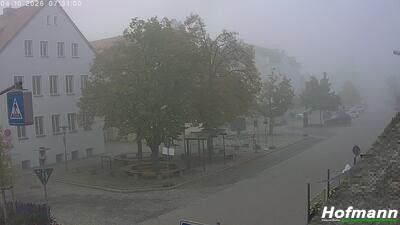 Archived image Webcam Bogen in Lower Bavaria - village square