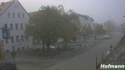 Archived image Webcam Bogen in Lower Bavaria - village square