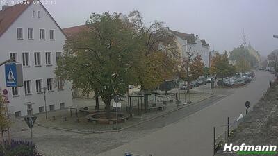 Archived image Webcam Bogen in Lower Bavaria - village square