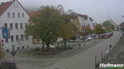 Archived image Webcam Bogen in Lower Bavaria - village square