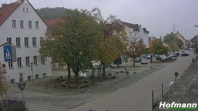 Archived image Webcam Bogen in Lower Bavaria - village square