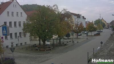 Archived image Webcam Bogen in Lower Bavaria - village square
