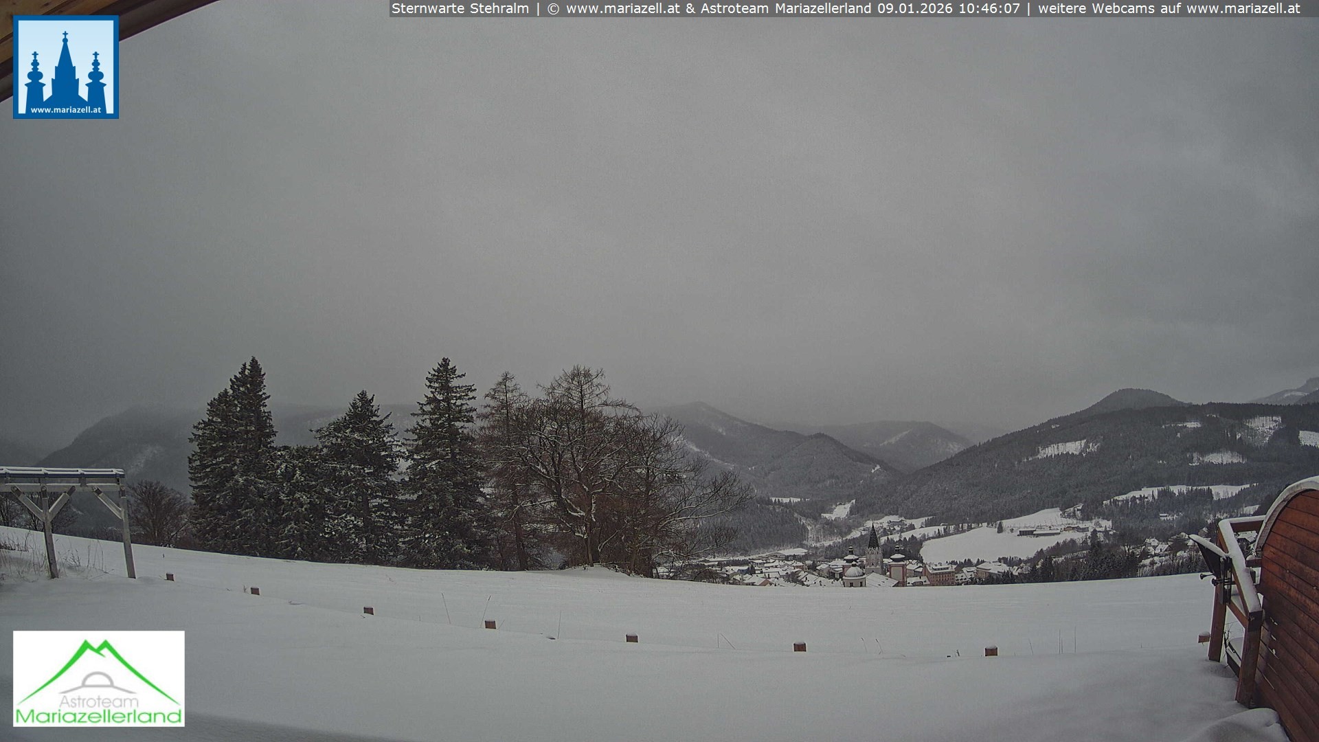 Archiv Foto Webcam Sternwarte Stehralm Mariazell