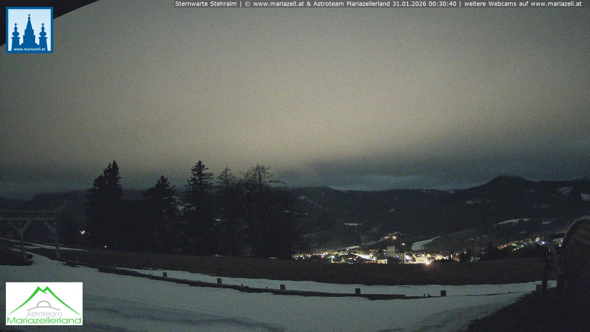 Archiv Foto Webcam Sternwarte Stehralm Mariazell