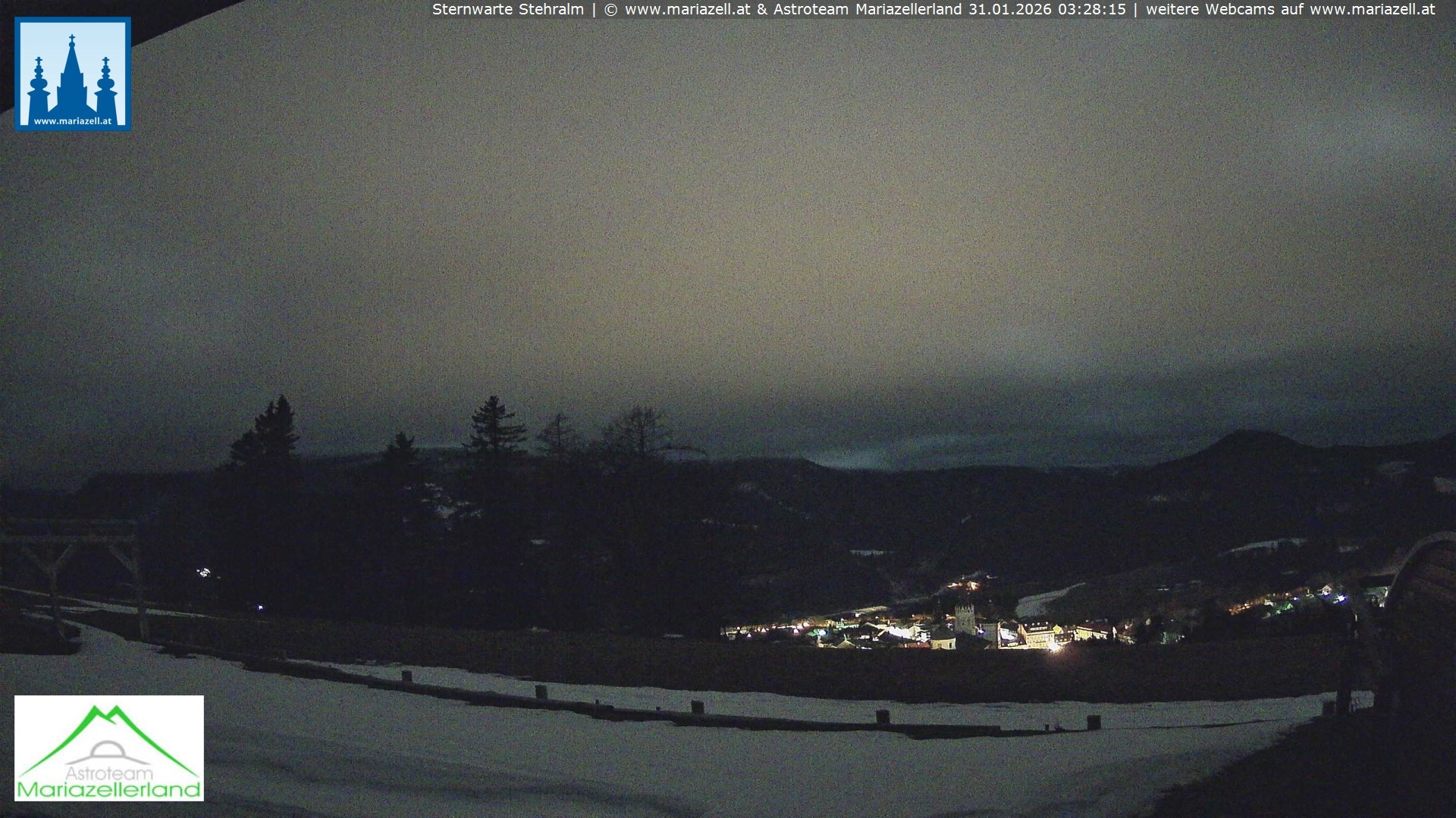 Archiv Foto Webcam Sternwarte Stehralm Mariazell