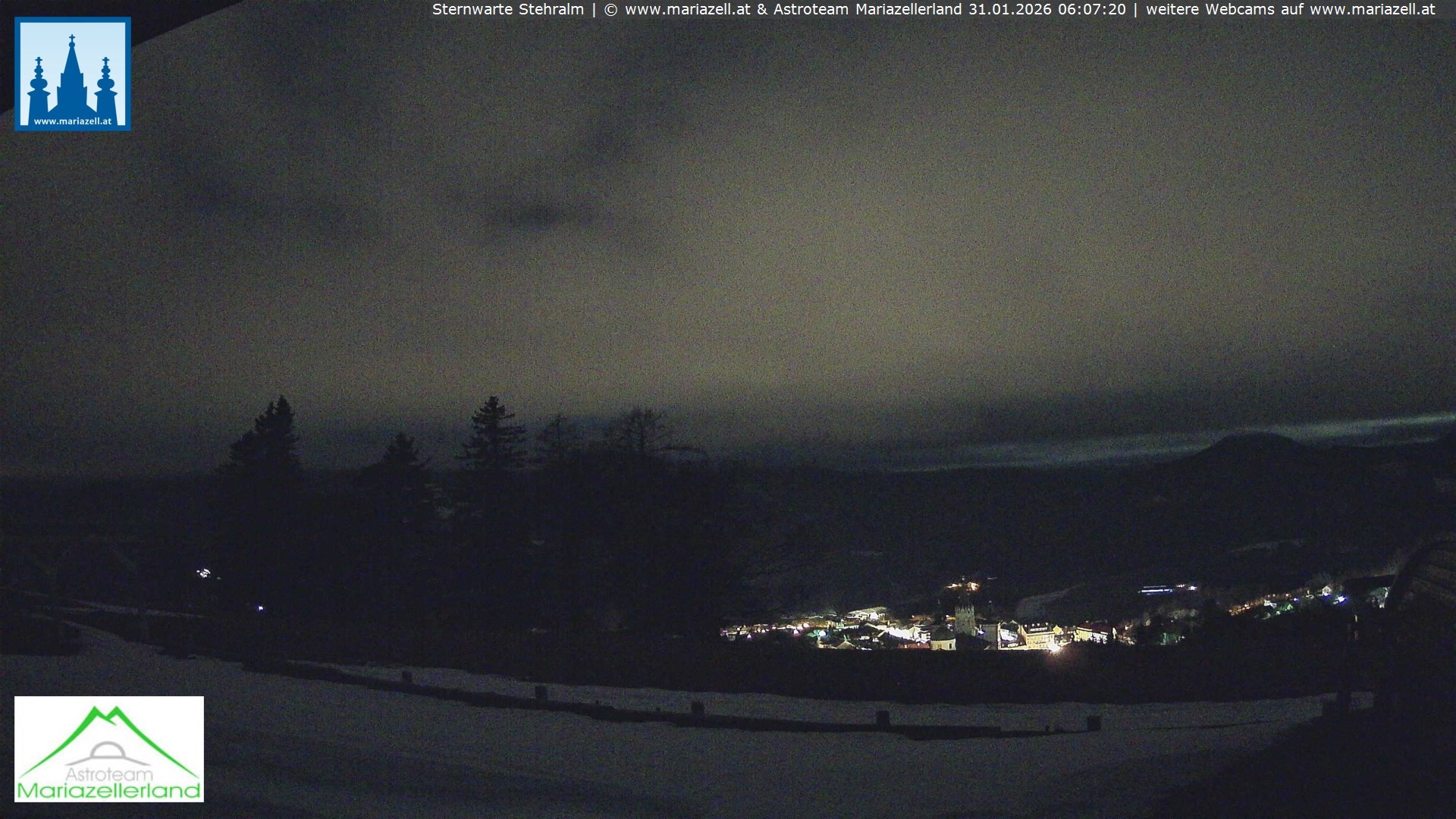 Archiv Foto Webcam Sternwarte Stehralm Mariazell