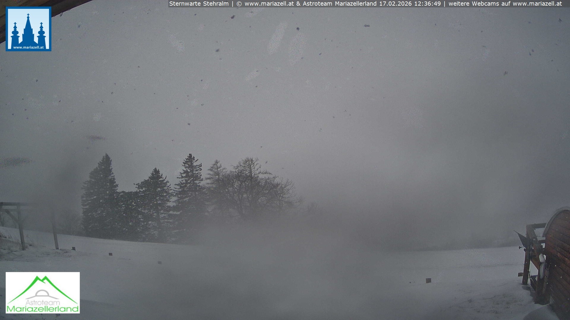 Archiv Foto Webcam Sternwarte Stehralm Mariazell