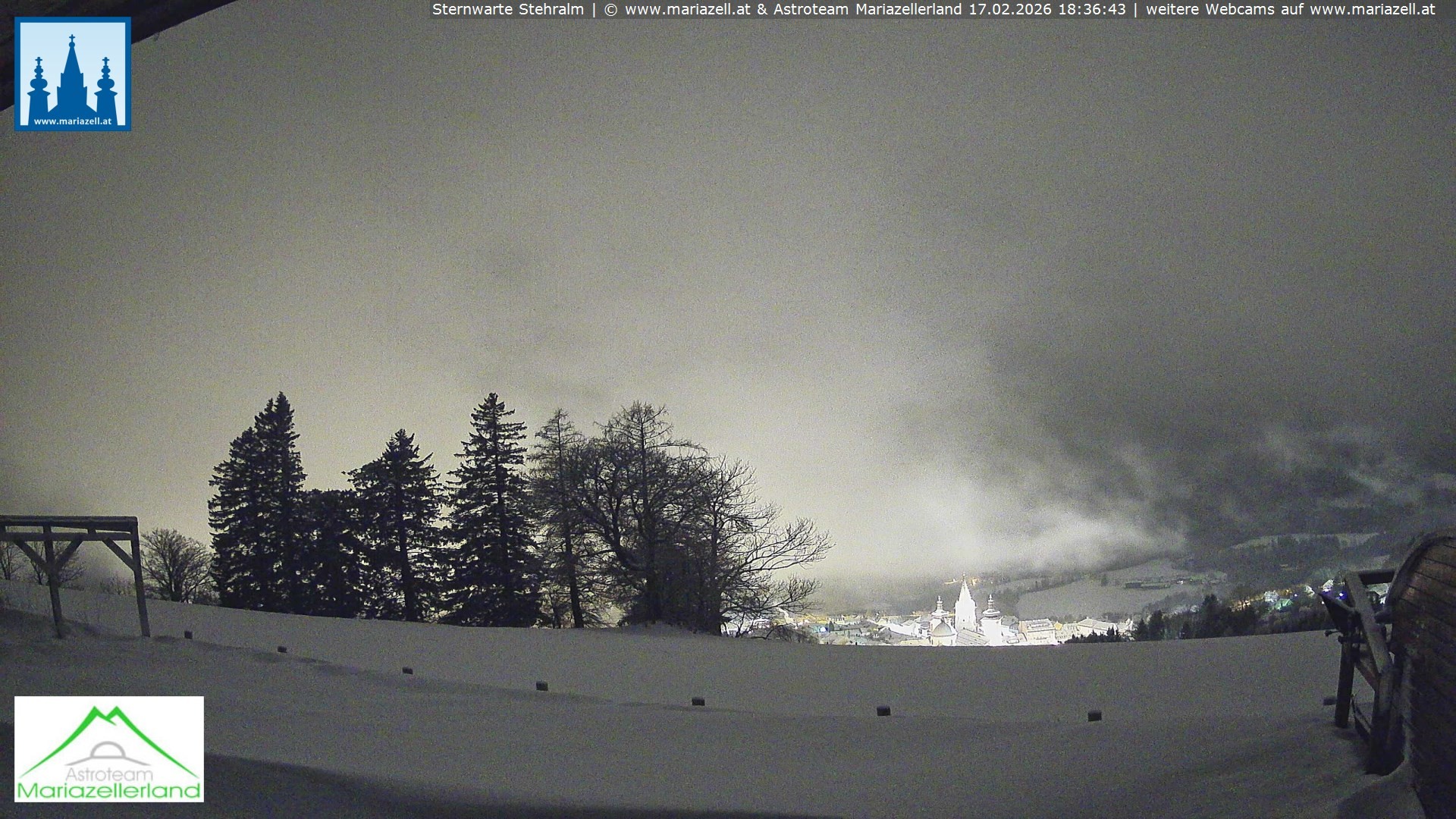 Archiv Foto Webcam Sternwarte Stehralm Mariazell