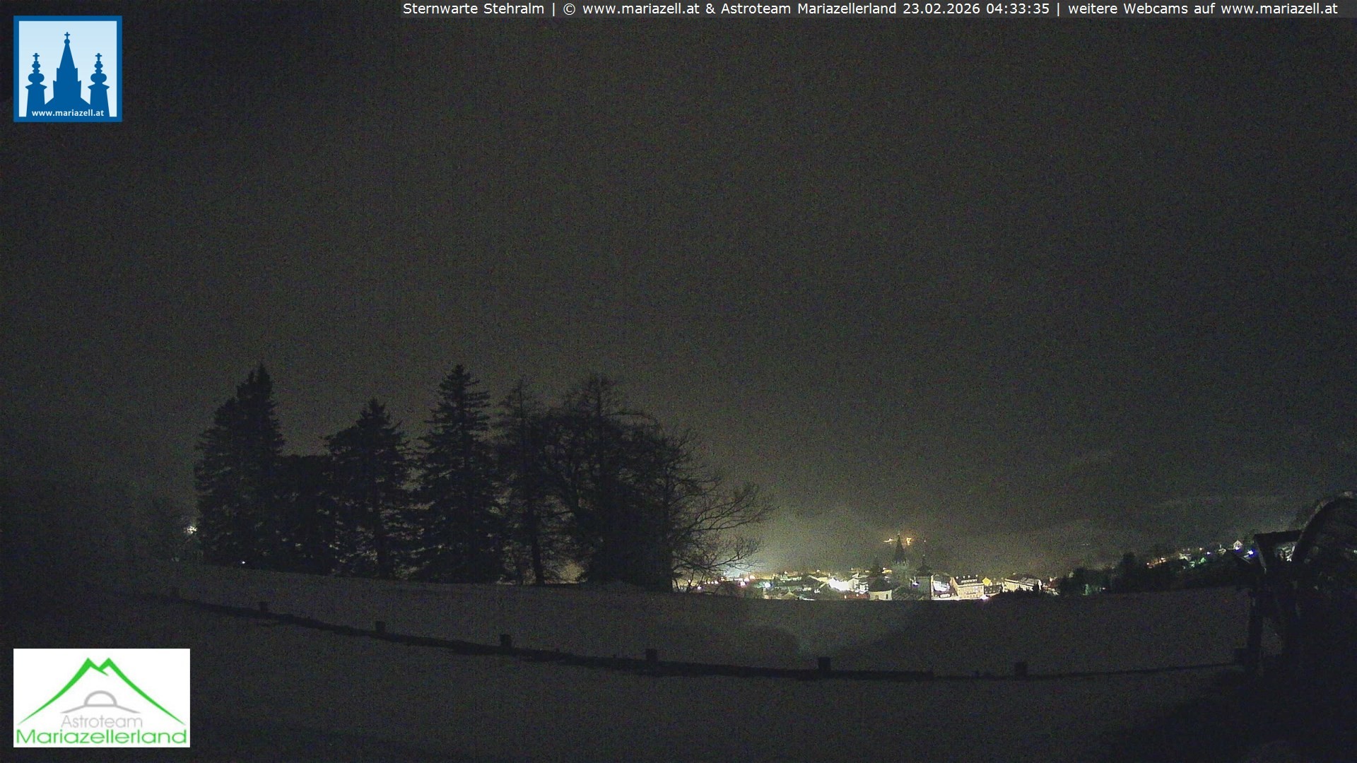Archiv Foto Webcam Sternwarte Stehralm Mariazell