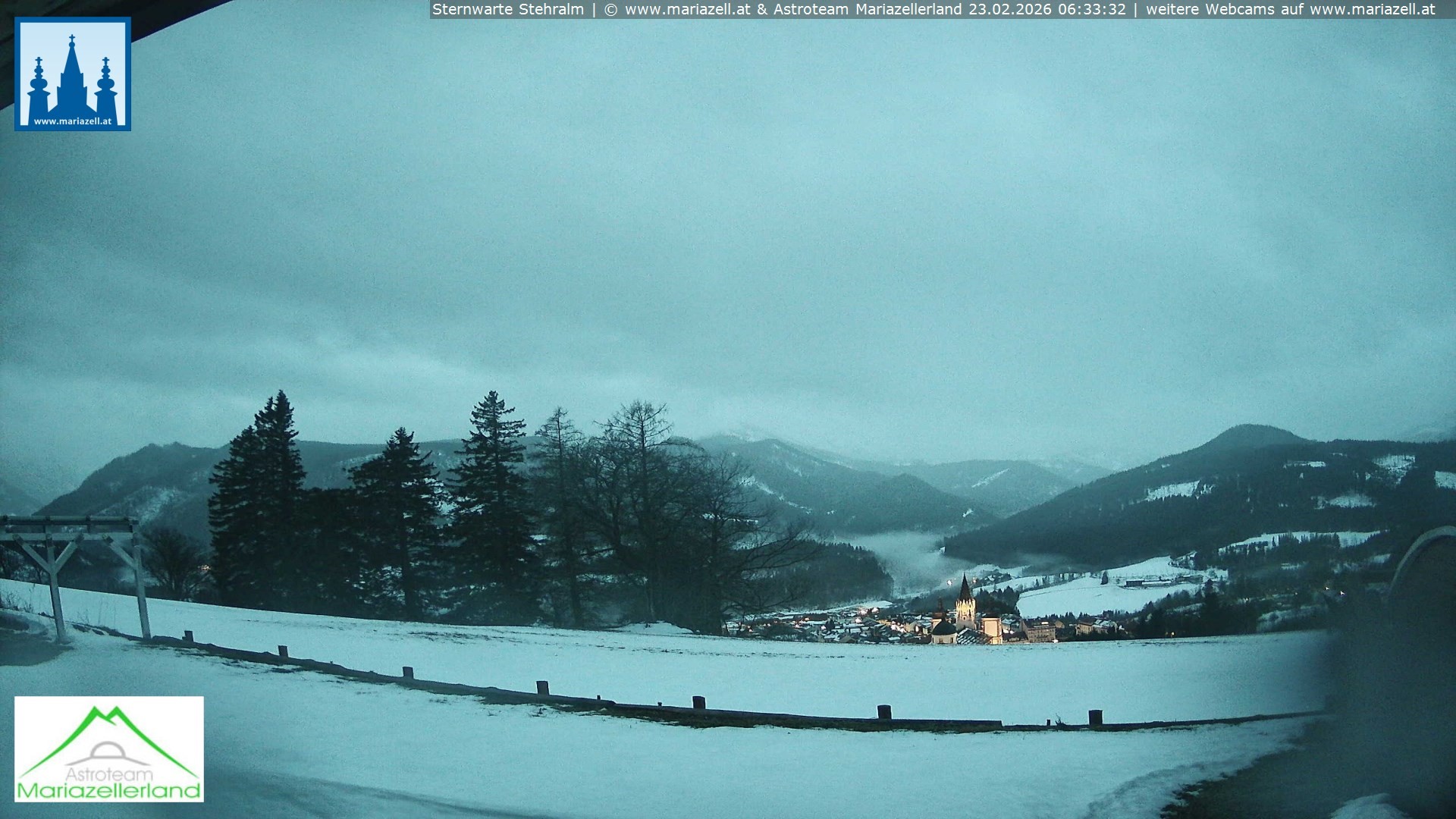 Archiv Foto Webcam Sternwarte Stehralm Mariazell