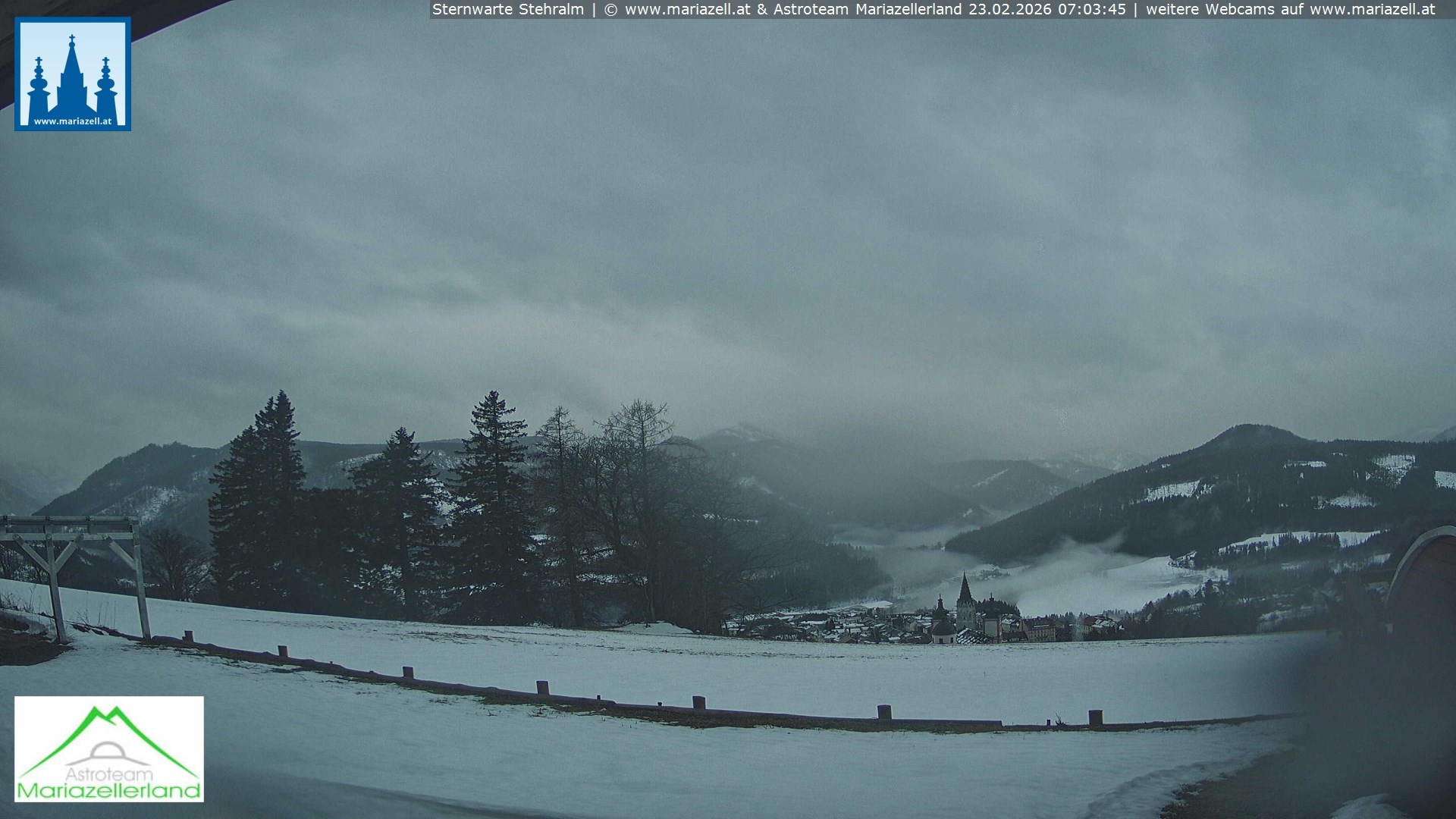 Archiv Foto Webcam Sternwarte Stehralm Mariazell