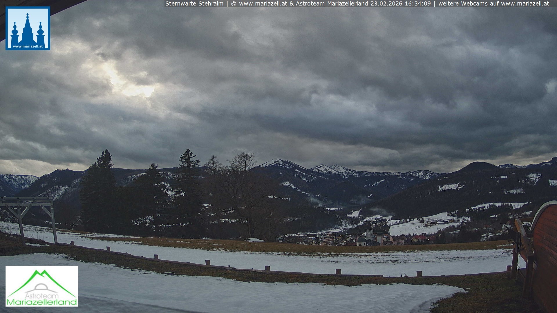Archiv Foto Webcam Sternwarte Stehralm Mariazell
