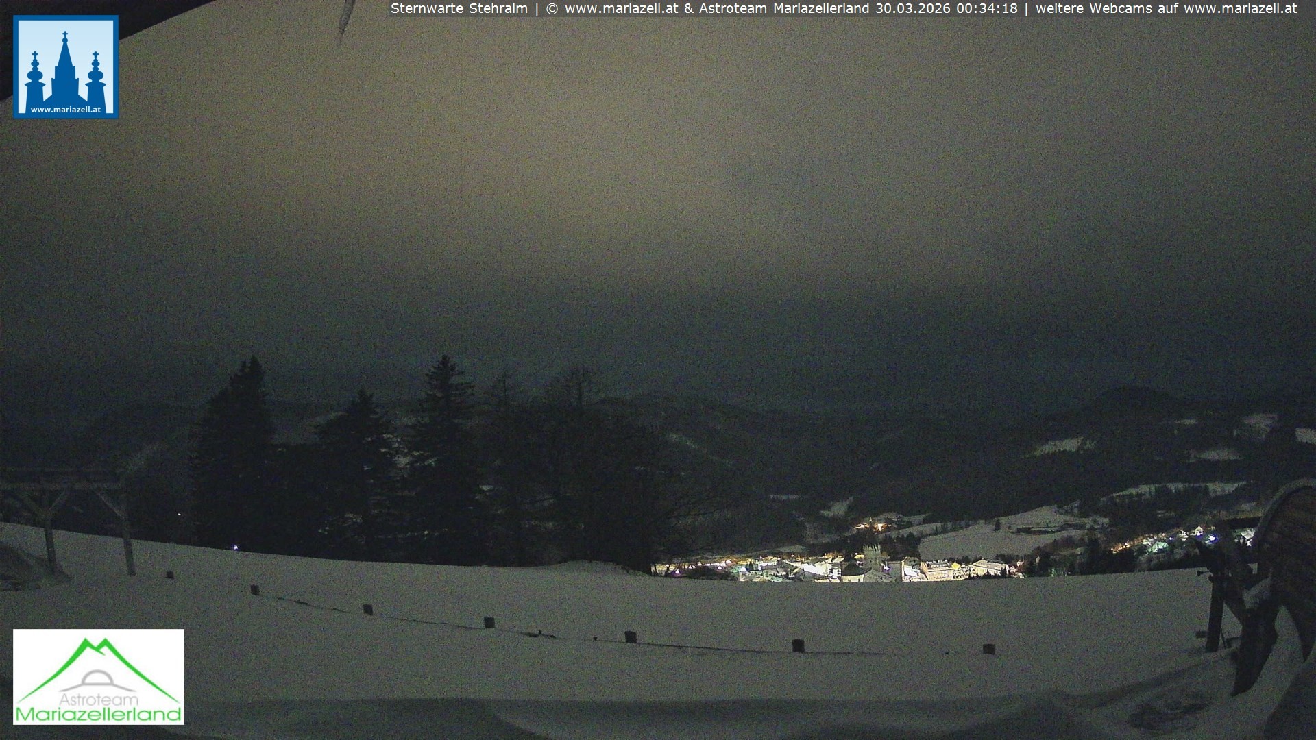 Archiv Foto Webcam Sternwarte Stehralm Mariazell