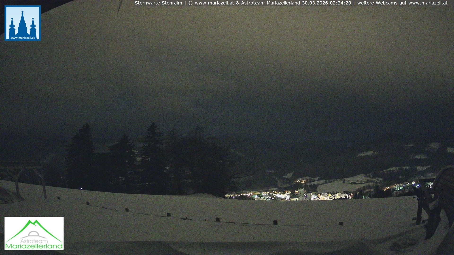 Archiv Foto Webcam Sternwarte Stehralm Mariazell