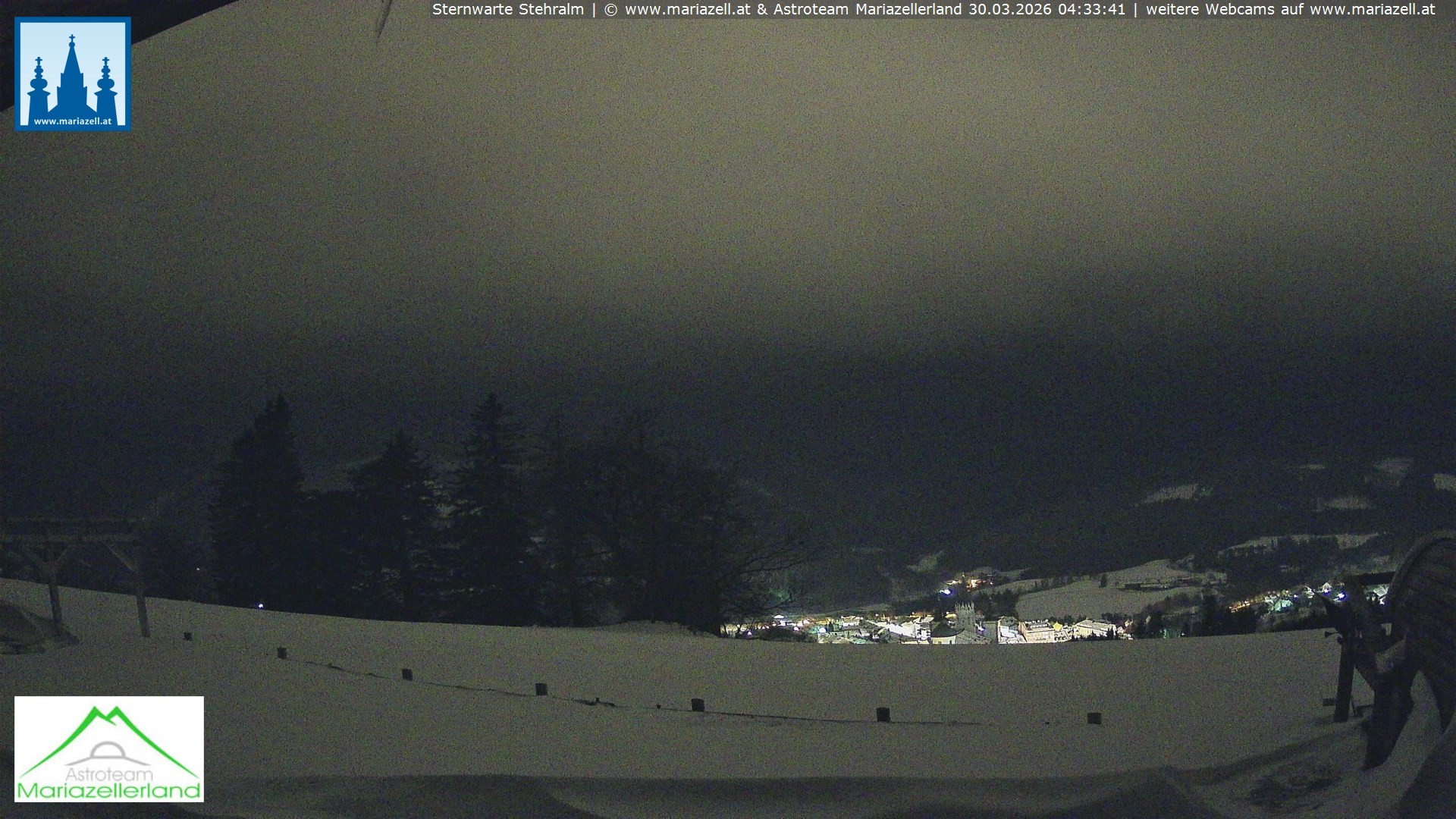Archiv Foto Webcam Sternwarte Stehralm Mariazell