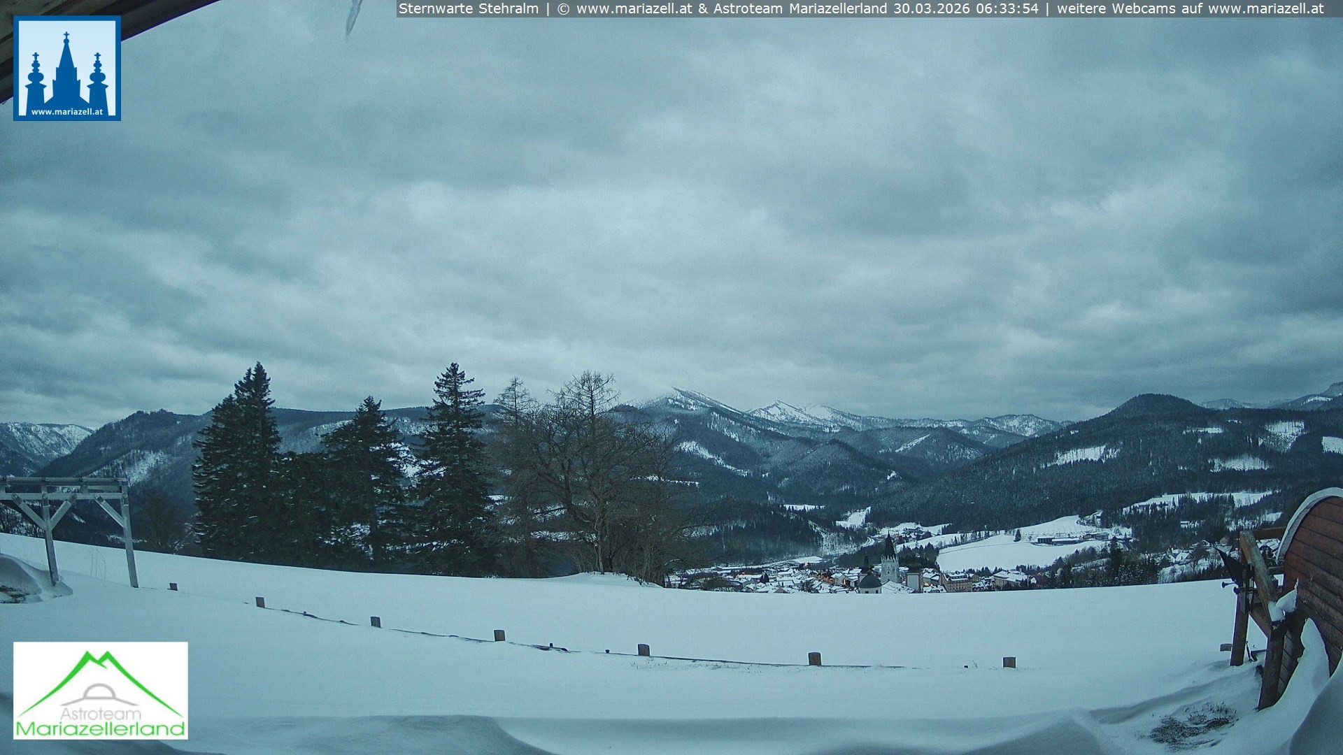 Archiv Foto Webcam Sternwarte Stehralm Mariazell