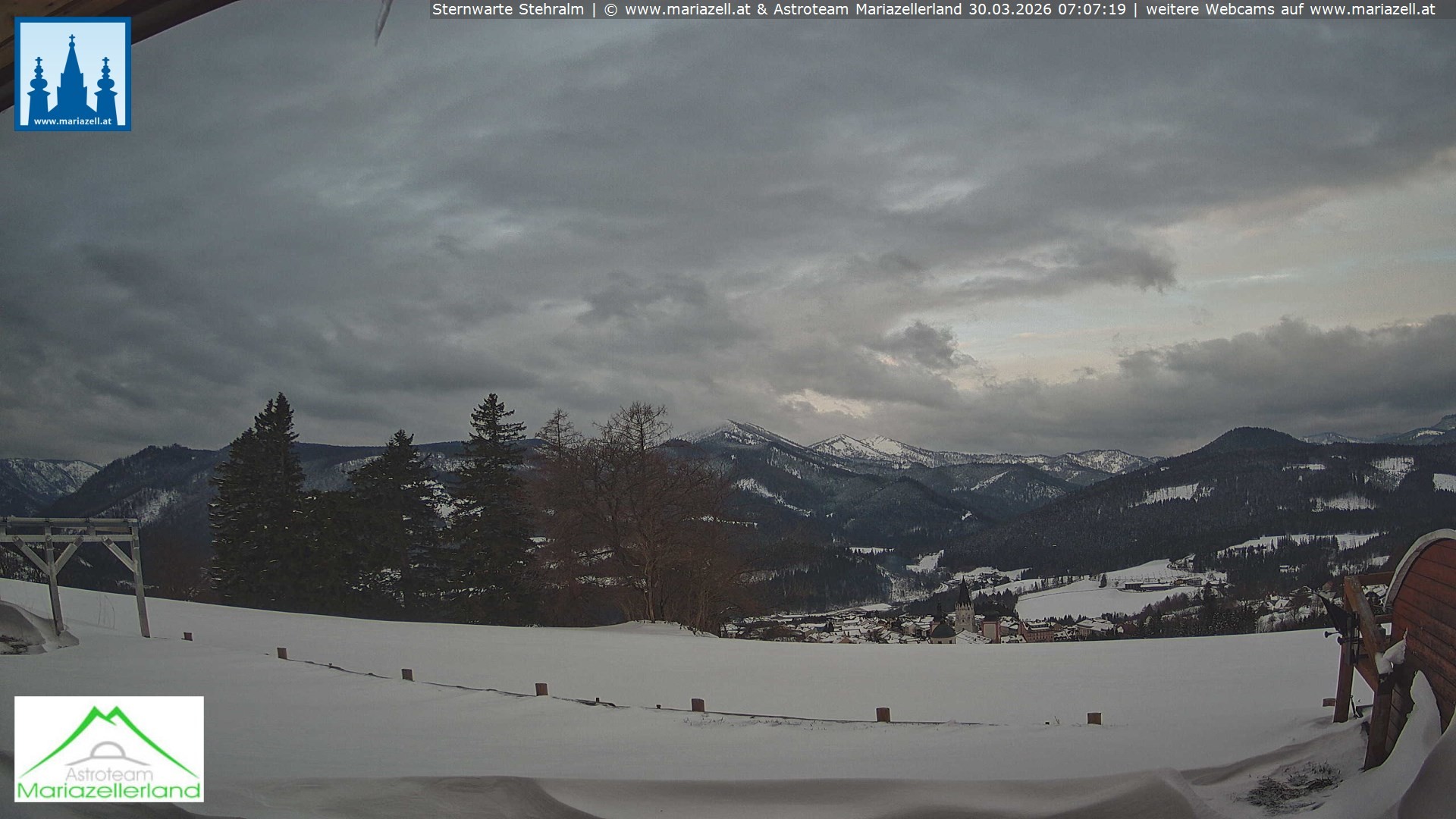 Archiv Foto Webcam Sternwarte Stehralm Mariazell