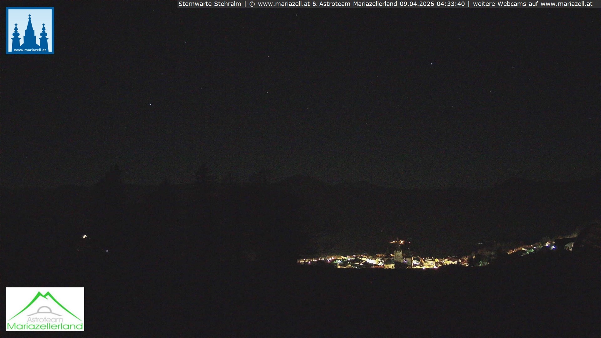 Archiv Foto Webcam Sternwarte Stehralm Mariazell