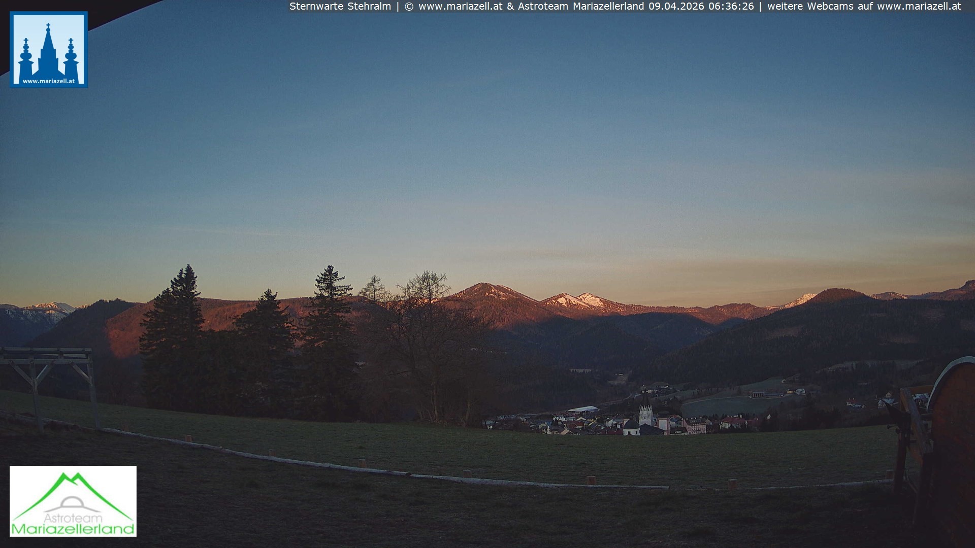 Archiv Foto Webcam Sternwarte Stehralm Mariazell