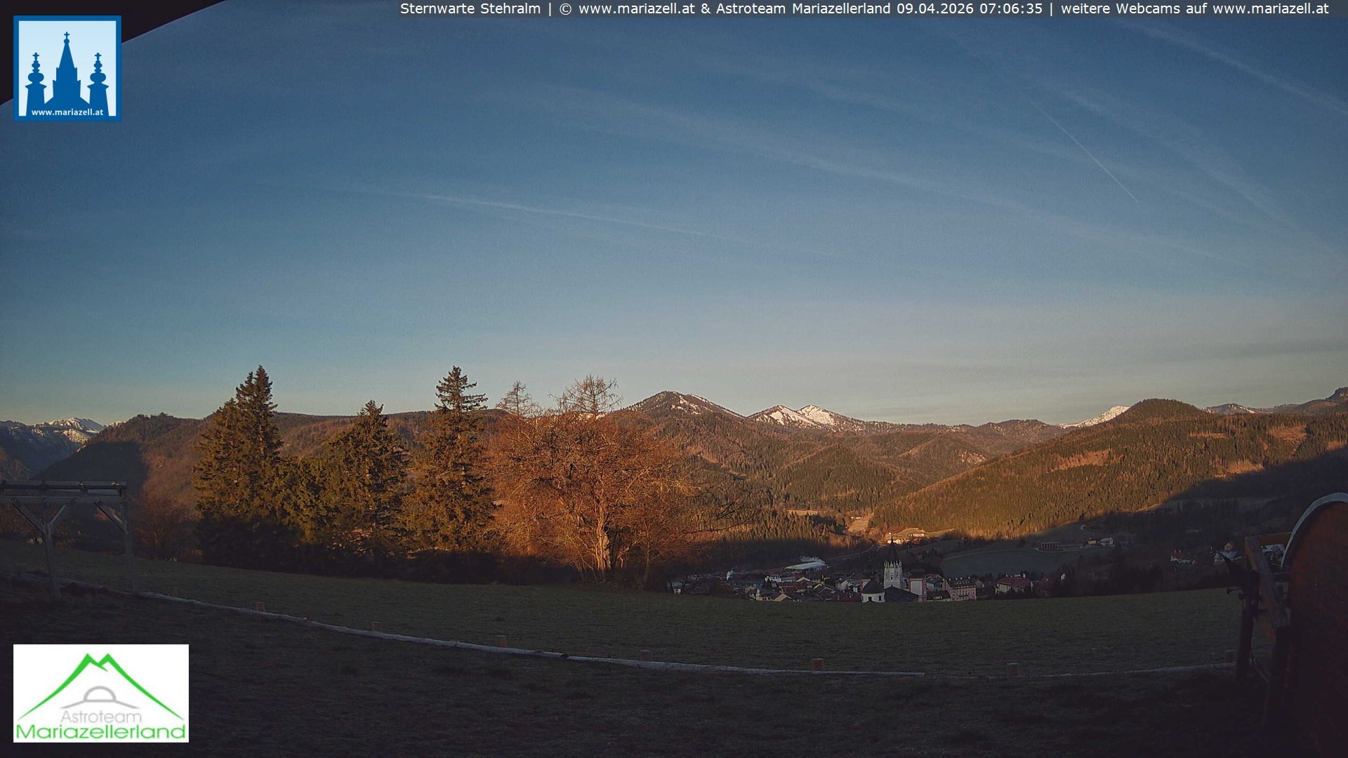 Archiv Foto Webcam Sternwarte Stehralm Mariazell