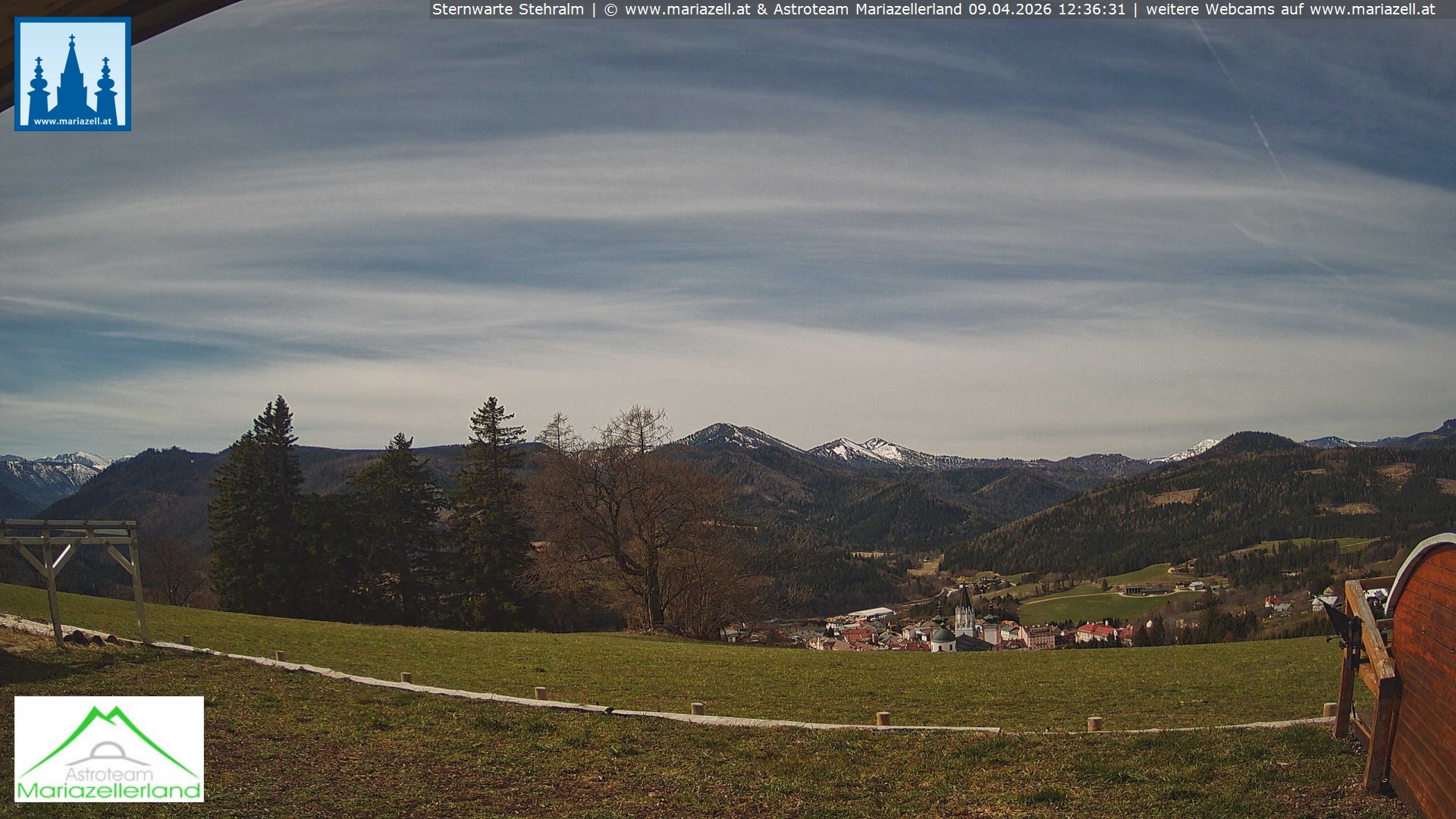Archiv Foto Webcam Sternwarte Stehralm Mariazell
