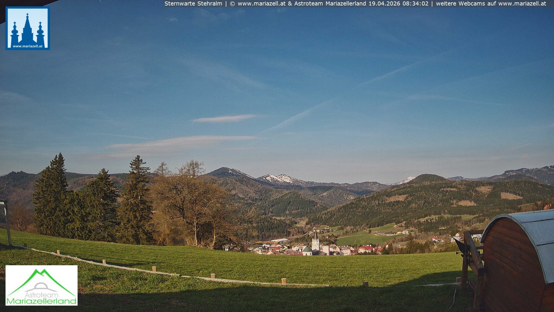 Archiv Foto Webcam Sternwarte Stehralm Mariazell