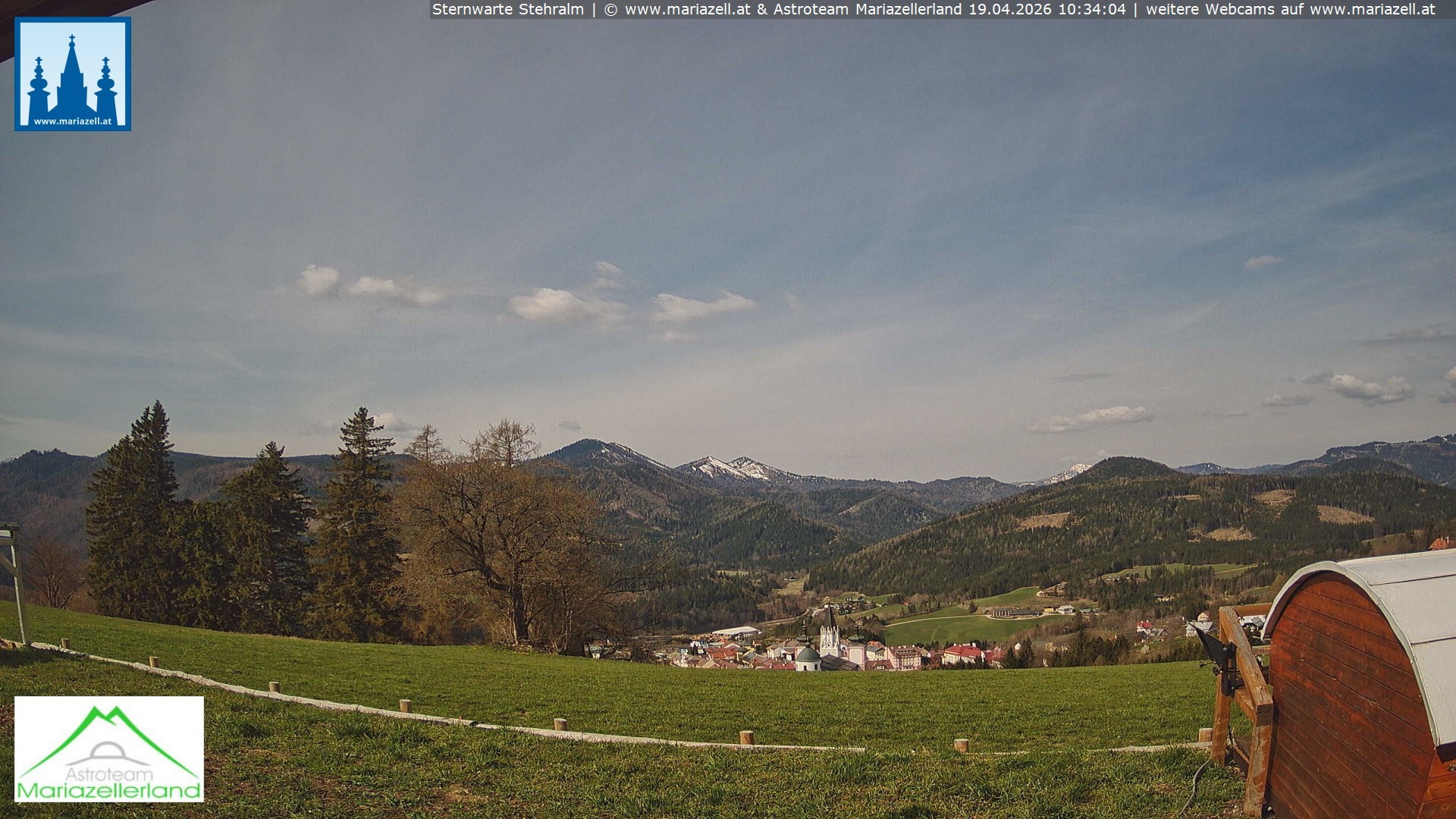 Archiv Foto Webcam Sternwarte Stehralm Mariazell