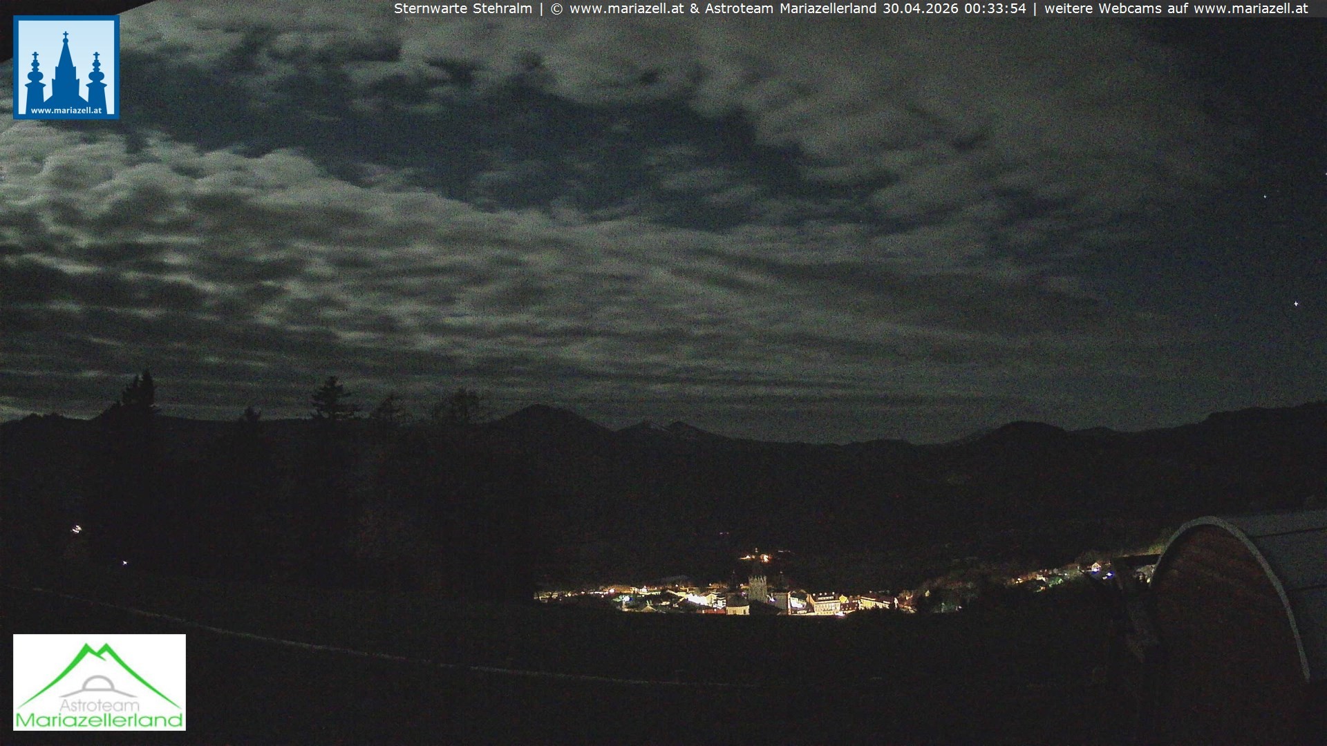 Archiv Foto Webcam Sternwarte Stehralm Mariazell