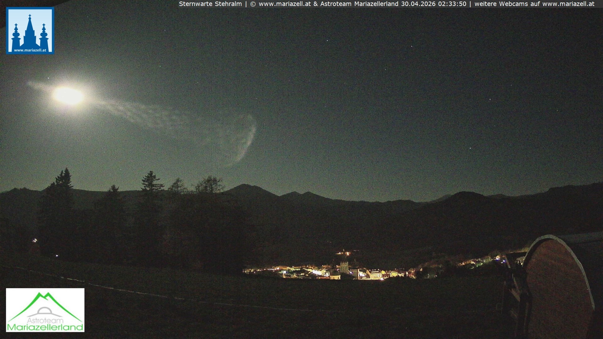 Archiv Foto Webcam Sternwarte Stehralm Mariazell