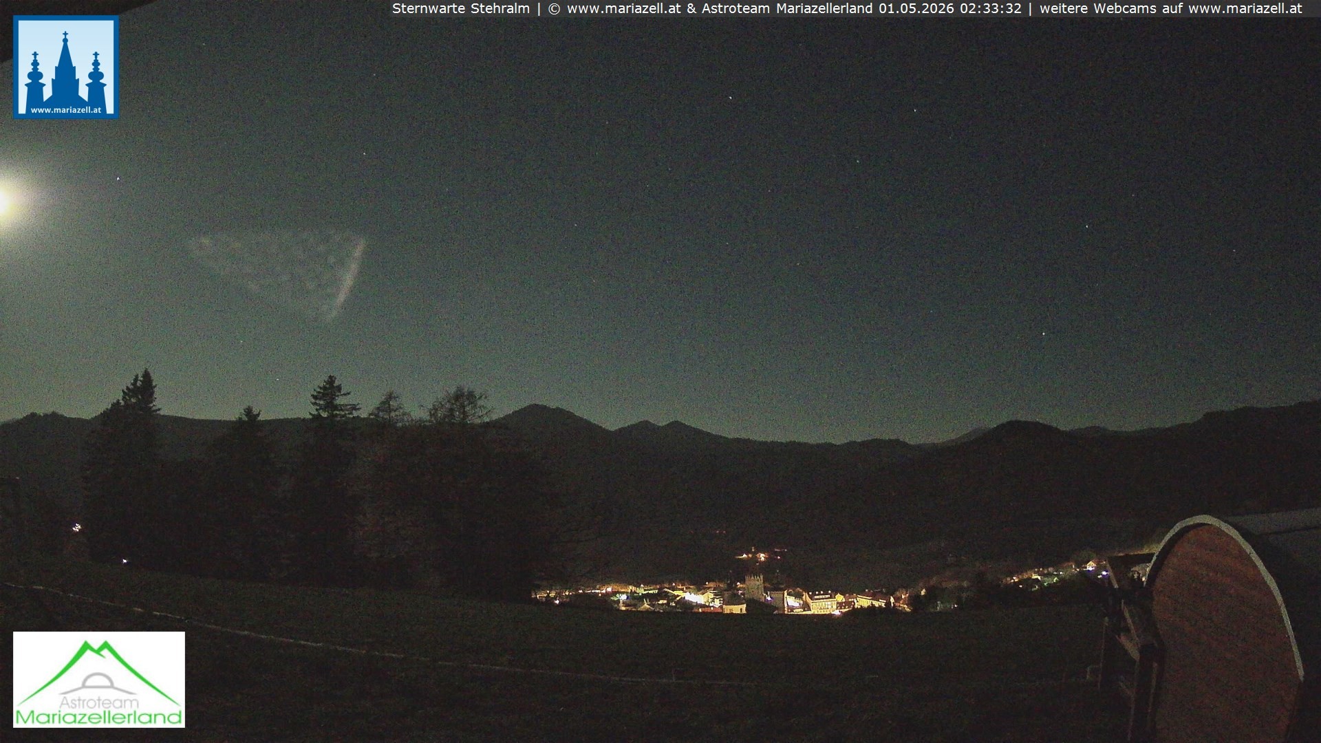 Archiv Foto Webcam Sternwarte Stehralm Mariazell