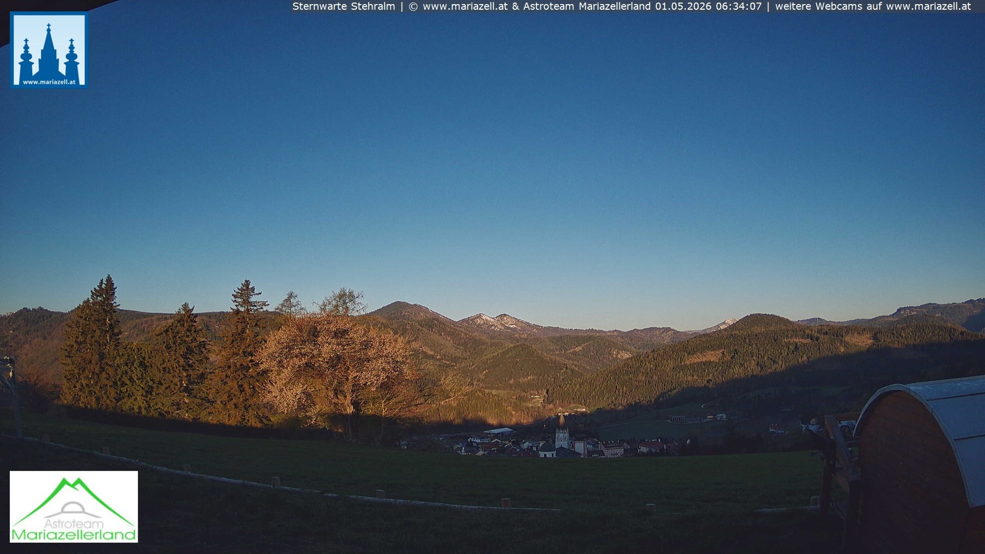 Archiv Foto Webcam Sternwarte Stehralm Mariazell