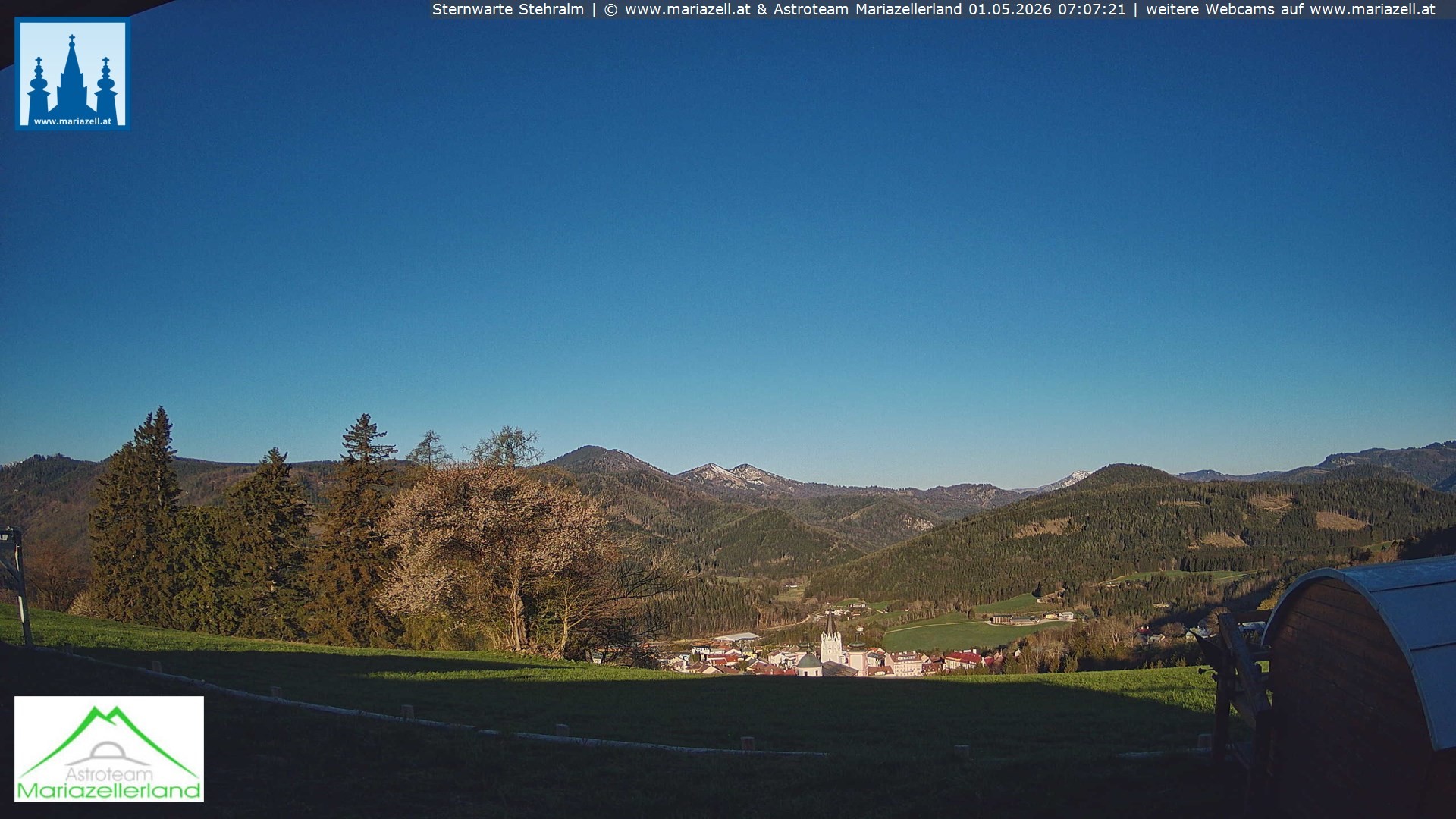 Archiv Foto Webcam Sternwarte Stehralm Mariazell