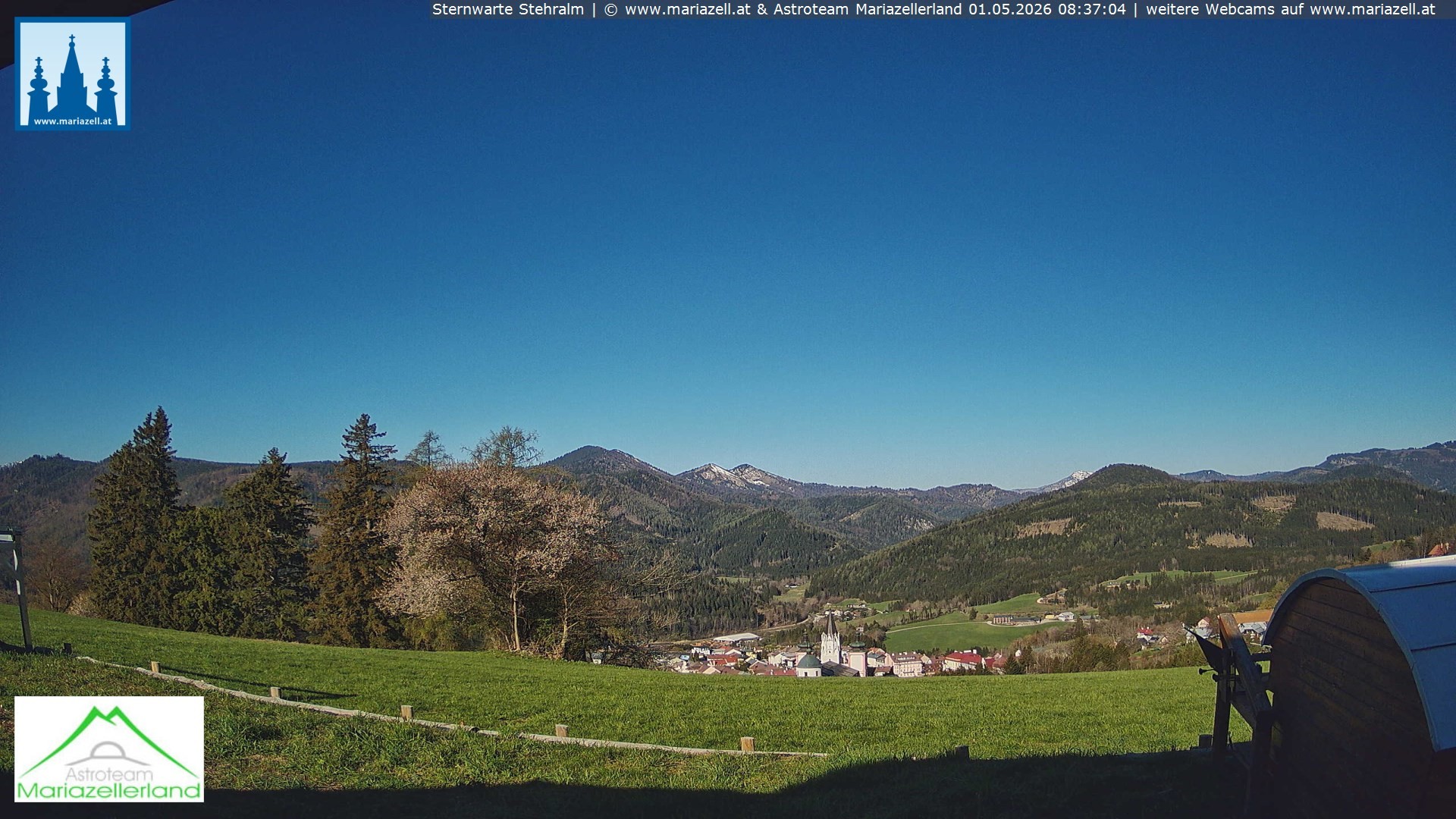 Archiv Foto Webcam Sternwarte Stehralm Mariazell