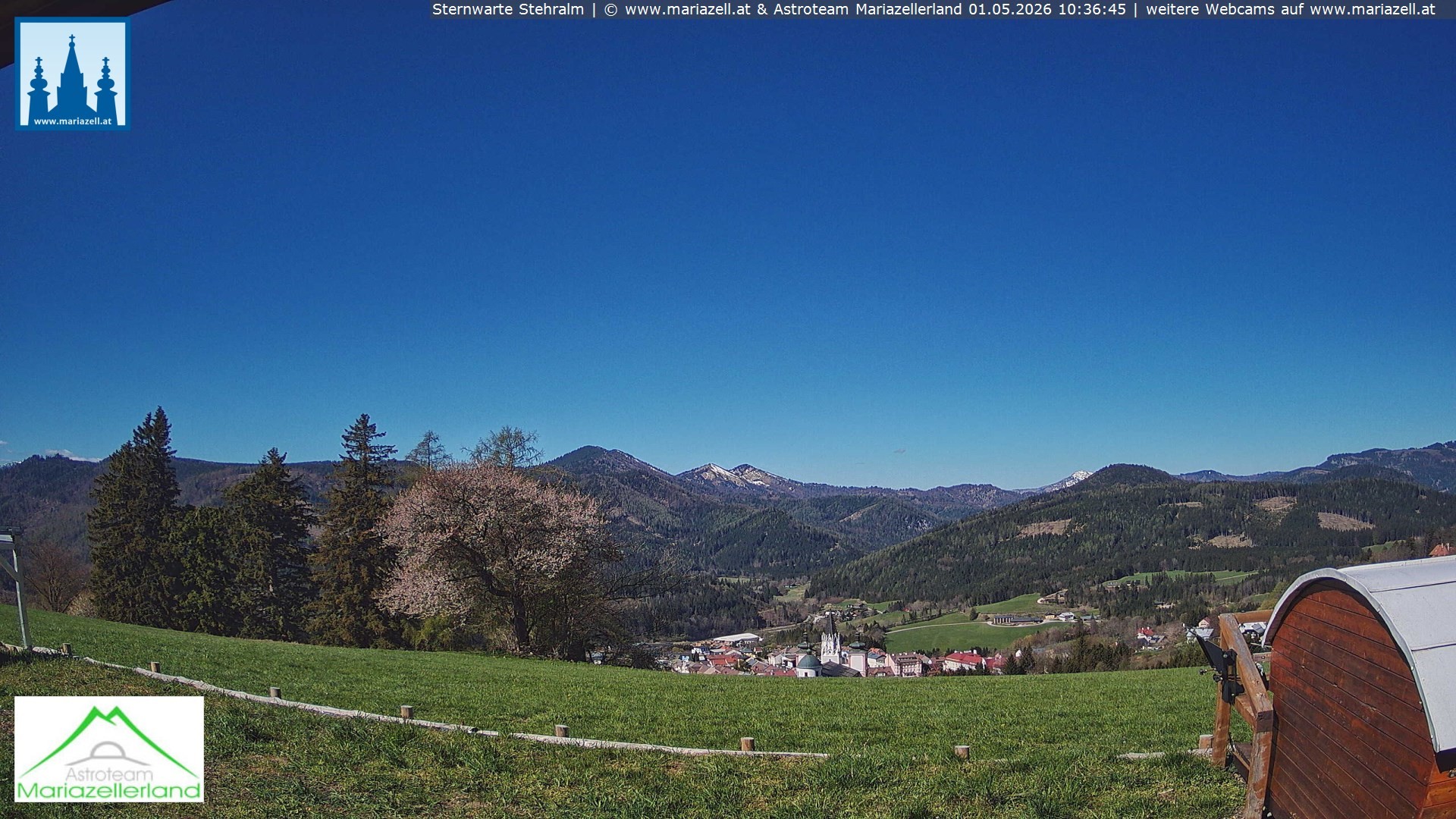 Archiv Foto Webcam Sternwarte Stehralm Mariazell