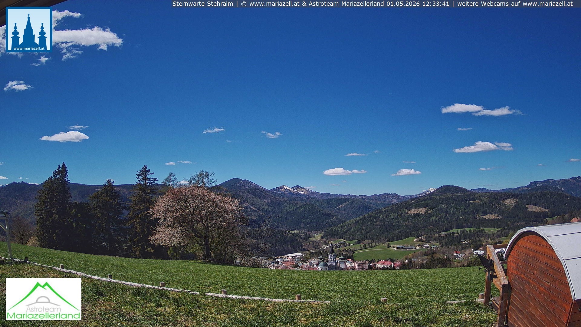 Archiv Foto Webcam Sternwarte Stehralm Mariazell